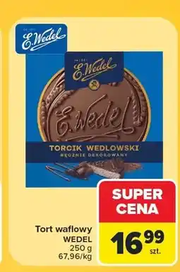 Carrefour Tort waflowy Wedel oferta