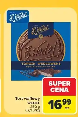 Carrefour Tort waflowy Wedel oferta