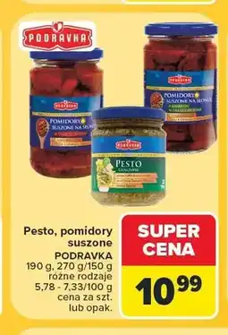 Carrefour Pesto Genovese Podravka oferta