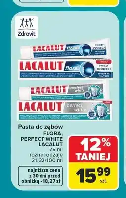 Carrefour Pasta do zębów Lacalut Flora oferta