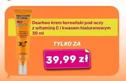 Biedronka Krem pod oczy vita c hyaluronic Dearboo oferta
