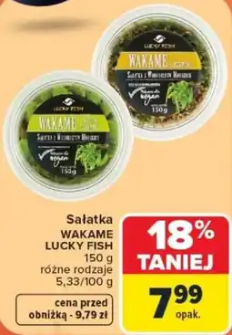 Carrefour Sałatka WAKAME LUCKY FISH oferta