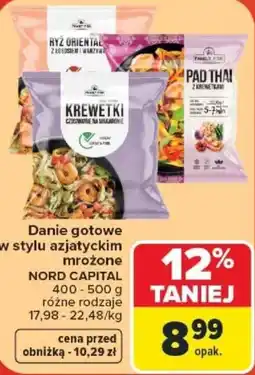 Carrefour Danie gotowe w stylu azjatyckim mrożone oferta