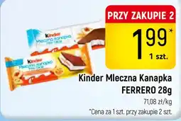 Delikatesy Piotruś Pan Kinder Mleczna Kanapka oferta