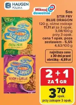 Carrefour Sos STIR FRY BLUE DRAGON oferta