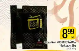 Delikatesy Piotruś Pan Glony Nori KUCHNIE ŚWIATA oferta