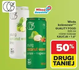 Carrefour Woda kokosowa quality food oferta