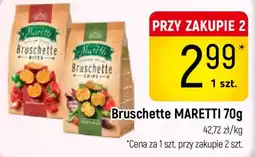 Delikatesy Piotruś Pan Bruschette MARETTI oferta