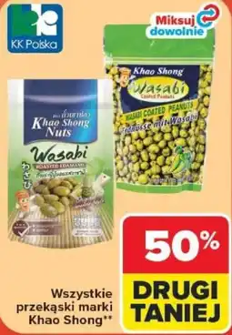 Carrefour Przekąski marki Khao Shong oferta