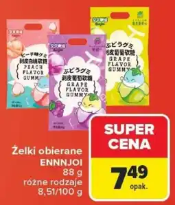 Carrefour Żelki obierane ENNNJOI oferta