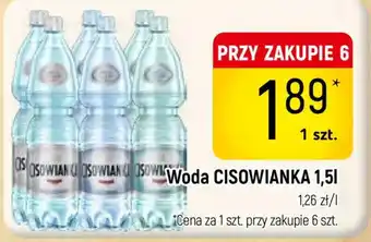 Delikatesy Piotruś Pan Woda CISOWIANKA oferta