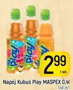 Delikatesy Piotruś Pan Napój Kubuś Play MASPEX oferta