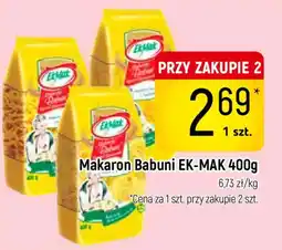 Delikatesy Piotruś Pan Makaron Babuni EK-MAK oferta