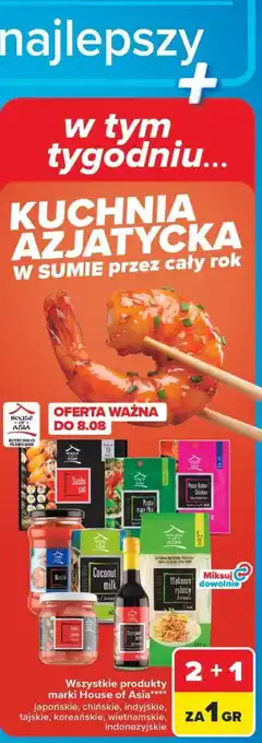 Carrefour Wszystkie produkty marki House of Asia oferta