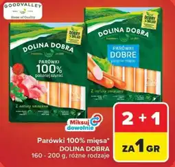 Carrefour Parówki 100% mięsa DOLINA DOBRA oferta
