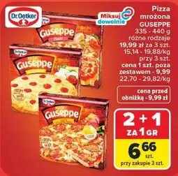 Carrefour Pizza mrożona GUSEPPE oferta