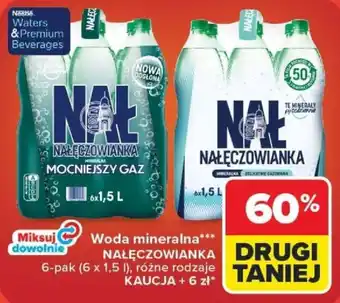 Carrefour Woda mineralna NAŁĘCZOWIANKA oferta