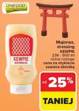 Carrefour Majonez, dressing KEWPIE oferta