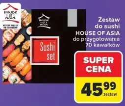 Carrefour Zestaw do sushi HOUSE OF ASIA oferta