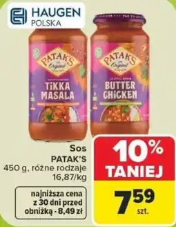 Carrefour Sos PATAK'S oferta