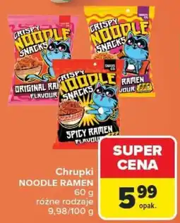 Carrefour Chrupki NOODLE RAMEN oferta