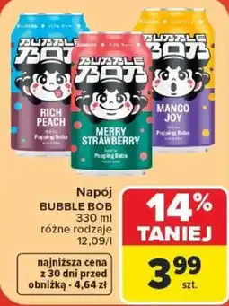 Carrefour Napój BUBBLE BOB oferta