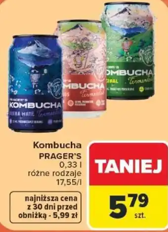 Carrefour Kombucha Prager's oferta