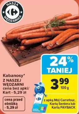 Carrefour Kabanosy oferta