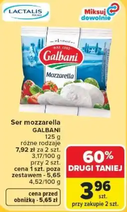 Carrefour Ser mozzarella GALBANI oferta