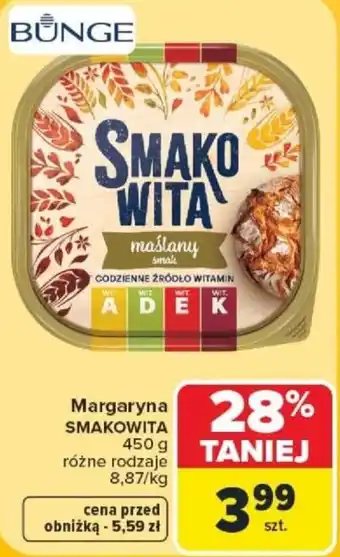 Carrefour Margaryna SMAKOWITA oferta