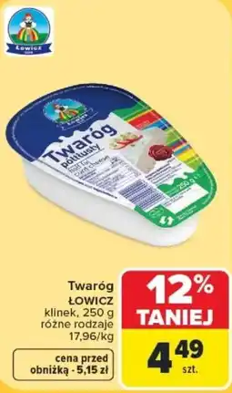 Carrefour Twaróg Łowicz oferta