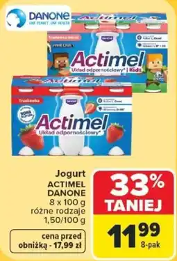 Carrefour Jogurt ACTIMEL DANONE oferta