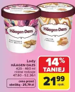 Carrefour Lody Häagen-Dazs oferta