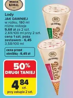 Carrefour Lody JAK DAWNIEJ oferta