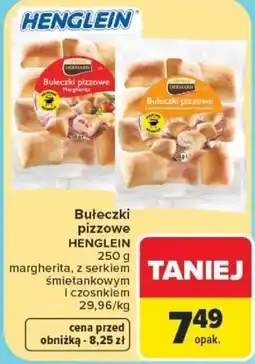 Carrefour Bułeczki pizzowe HENGLEIN oferta
