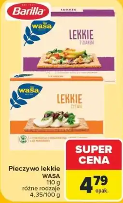 Carrefour Pieczywo lekkie WASA oferta