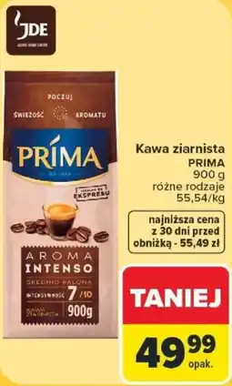 Carrefour Kawa ziarnista PRIMA oferta