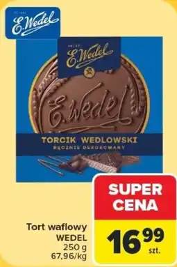 Carrefour Tort waflowy WEDEL oferta