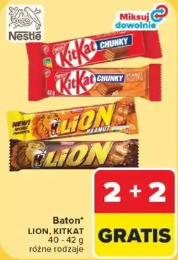Carrefour Baton LION, KITKAT oferta