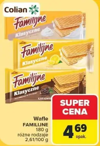 Carrefour Wafle FAMILIJNE oferta