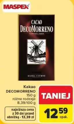 Carrefour Kakao DECOMORRENO oferta