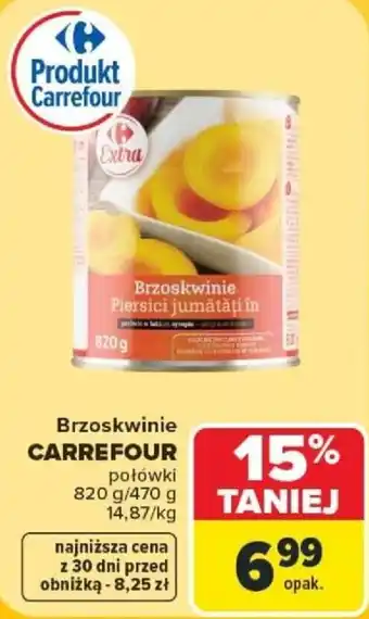 Carrefour Brzoskwinie CARREFOUR oferta
