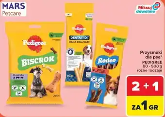 Carrefour Przysmaki dla psa PEDIGREE oferta