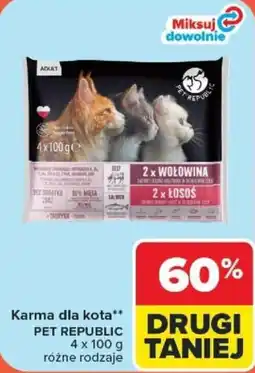 Carrefour Karma dla kota Pet Republic oferta