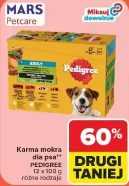 Carrefour Karma mokra dla psa PEDIGREE oferta