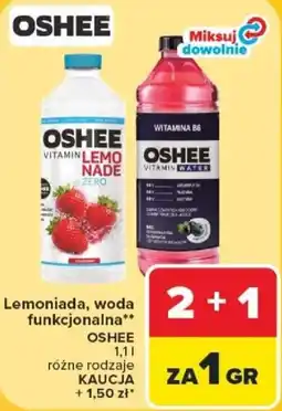 Carrefour Lemoniada, woda funkcjonalna OSHEE oferta