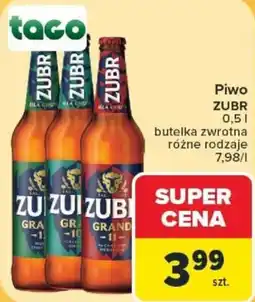 Carrefour Piwo ZUBR oferta