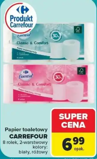 Carrefour Papier toaletowy CARREFOUR oferta