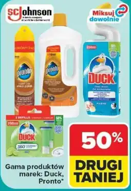 Carrefour Gama produktów marek: Duck, Pronto oferta