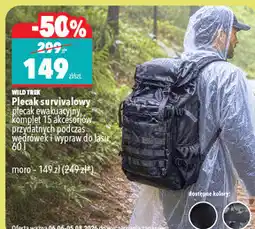Biedronka WILD TREK Plecak survivalowy oferta